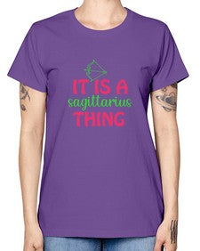 It is a sagittarius thing 257# - sagittarius -  Missy T-Shirt
