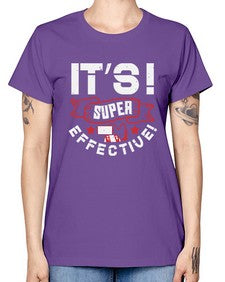 Its super effective 31# - video games -  Missy T-Shirt