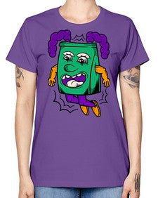 Jumping pouch 146# - cartoon general -  Missy T-Shirt