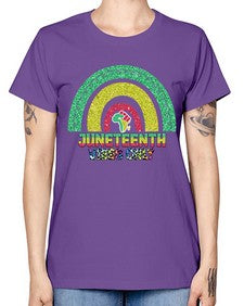 Juneteenth Vibes Only 5# - black juneteenth -  Missy T-Shirt