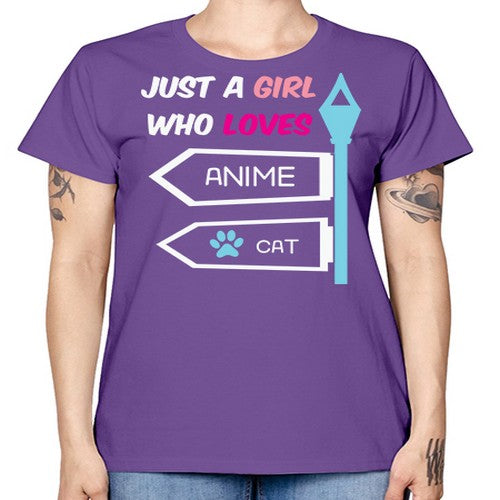 Just A Girl Who Loves Anime 264# - anime -  Missy T-Shirt