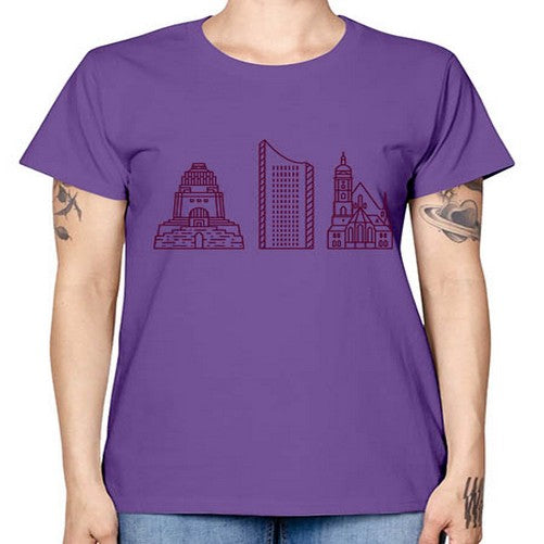 Leipzig 1127# - cities -  Missy T-Shirt