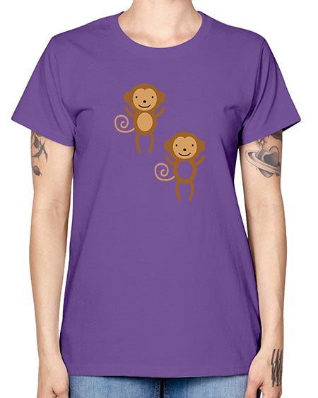 Little_monkeys_MF_5814 - monkey -  Missy T-Shirt
