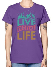 Live Digital Life 7# - internet -  Missy T-Shirt