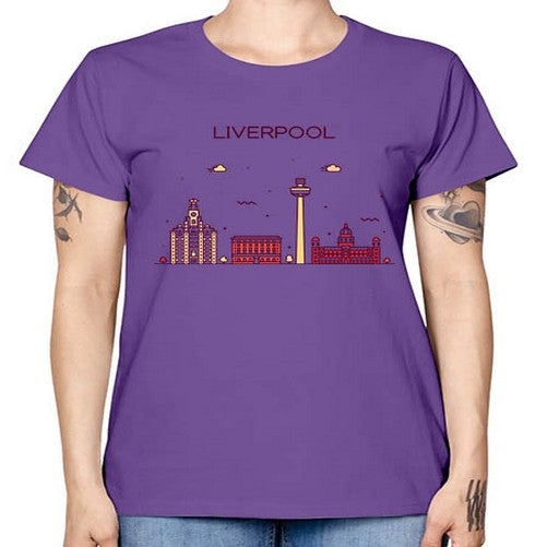 Liverpool 1153# - cities -  Missy T-Shirt