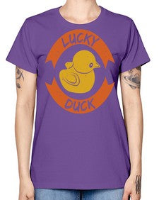 Lucky Duck Style 27# - ducks -  Missy T-Shirt