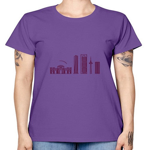Madrid 1203# - cities -  Missy T-Shirt