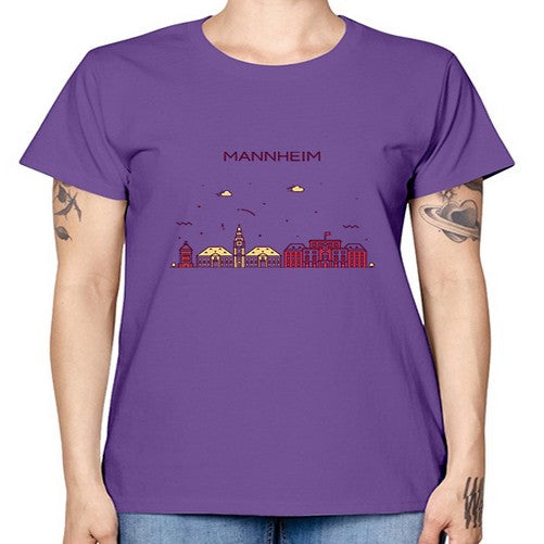 Mannheim 1237# - cities -  Missy T-Shirt