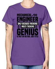Mechanical engineer Style 1090# - engineer -  Missy T-Shirt