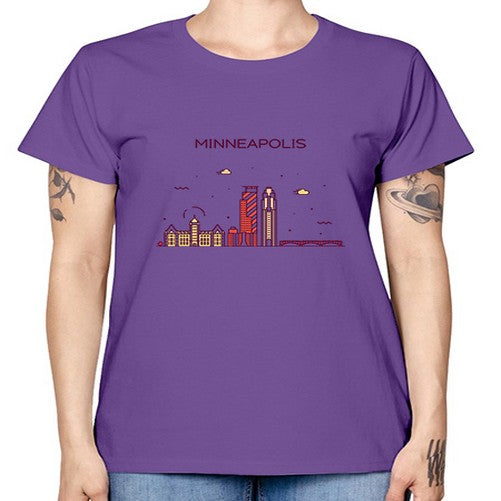 Minneapolis 1307# - cities -  Missy T-Shirt
