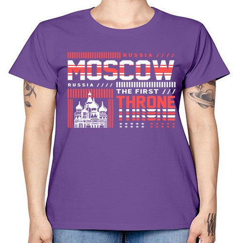 Moscow 1356# - cities -  Missy T-Shirt