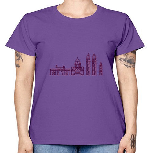 Mumbai 1382# - cities -  Missy T-Shirt