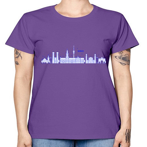 Munich 1391# - cities -  Missy T-Shirt