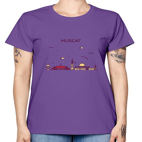 Muscat 1397# - cities -  Missy T-Shirt