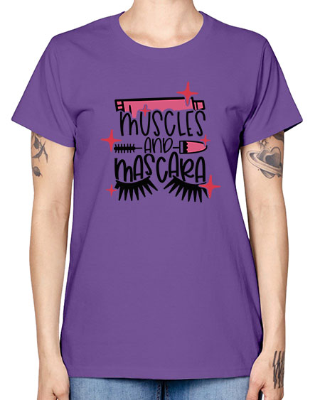 Muscles And Mascara Style 36# - beauty - fashion -  Missy T-Shirt