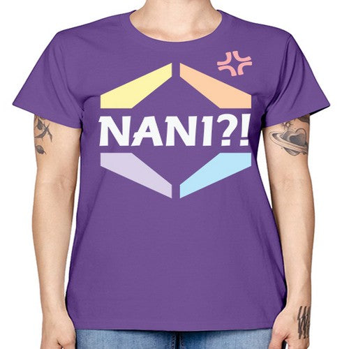 Nani What Funny Japanese Anime 270# - anime -  Missy T-Shirt