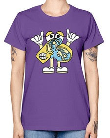 Nervous kebab 196# - cartoon food -  Missy T-Shirt