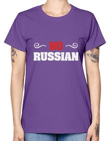 No Russian 37# - video games -  Missy T-Shirt