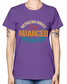 Nulticultural markets are nuanced but not alien 36# - ufo -  Missy T-Shirt