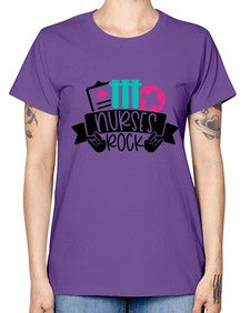 Nurses Rock Style Style 1253# - nurse -  Missy T-Shirt