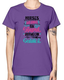 Nurses We Cant Fix Style Style 1260# - nurse -  Missy T-Shirt