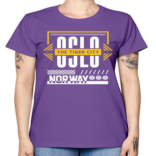 Oslo 1553# - cities -  Missy T-Shirt