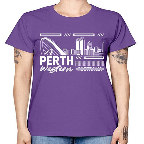 Perth 1597# - cities -  Missy T-Shirt