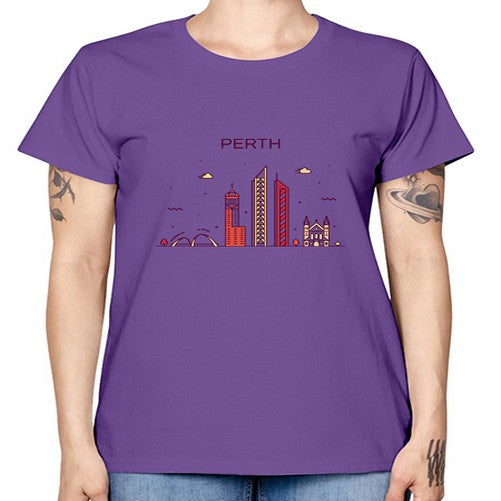 Perth 1598# - cities -  Missy T-Shirt