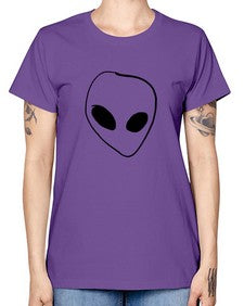 Pocket Alien 22# - ufo -  Missy T-Shirt