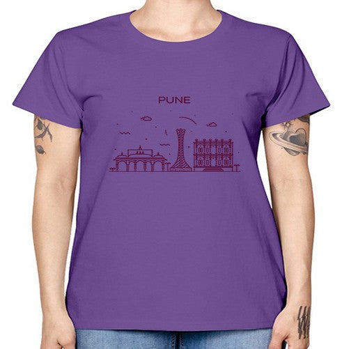 Pune 1694# - cities -  Missy T-Shirt