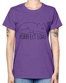 Purrfect Loaf - cats -  Missy T-Shirt