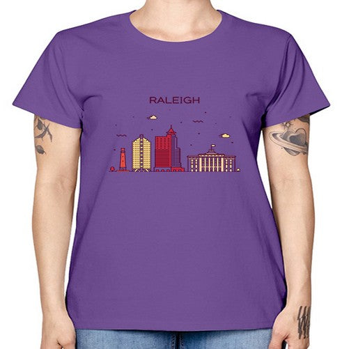 Raleigh 1710# - cities -  Missy T-Shirt