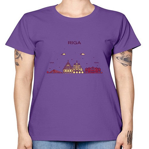 Riga 1729# - cities -  Missy T-Shirt