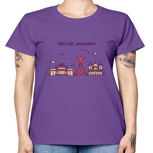 RioDeJaneiro 1737# - cities -  Missy T-Shirt