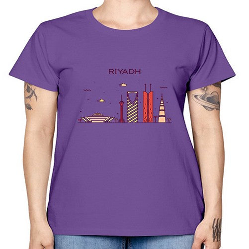 Riyadh 1742# - cities -  Missy T-Shirt