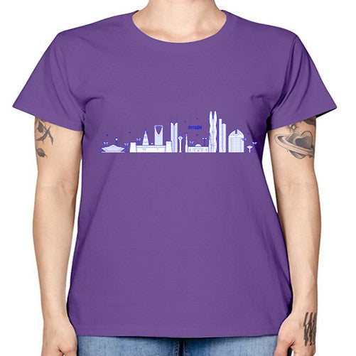 Riyadh 1743# - cities -  Missy T-Shirt
