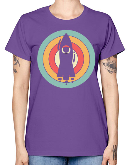 Rocket Scientist 150# - general science -  Missy T-Shirt