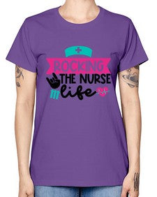 Rocking The Nurse Life Style Style 1360# - nurse -  Missy T-Shirt
