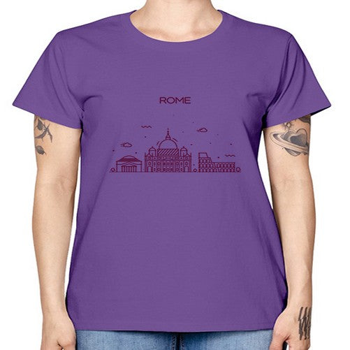 Rome 1748# - cities -  Missy T-Shirt