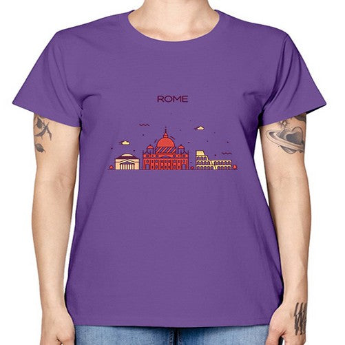 Rome 1750# - cities -  Missy T-Shirt