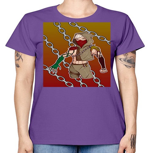 Rose and demon 75# - anime -  Missy T-Shirt