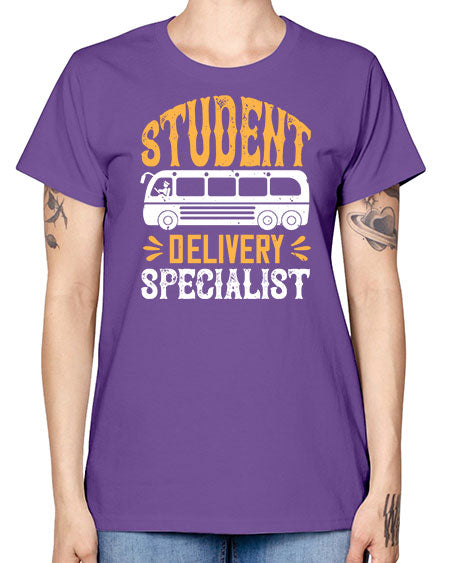 STUDENT DELIVERY SPECIALIST Style 1427# - Bus Driver -  Missy T-Shirt