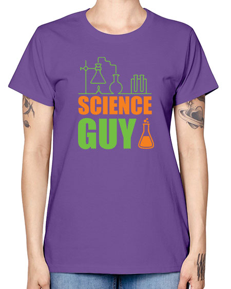 Science Guy 112# - general science -  Missy T-Shirt