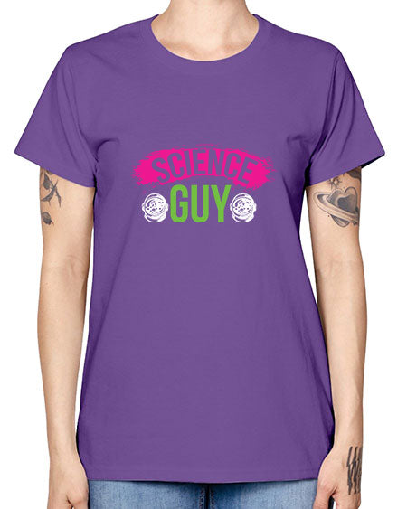 Science Guy 113# - general science -  Missy T-Shirt