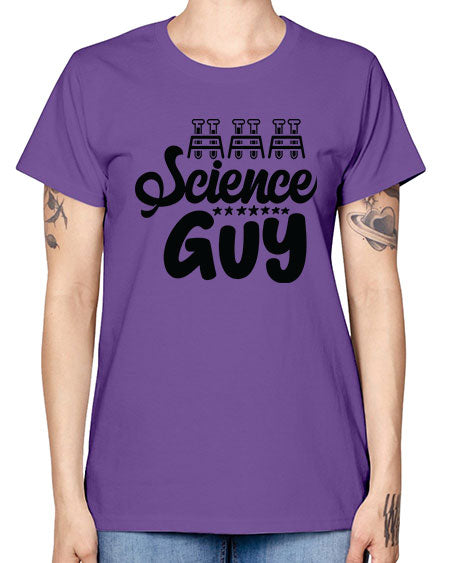 Science Guy 117# - general science -  Missy T-Shirt