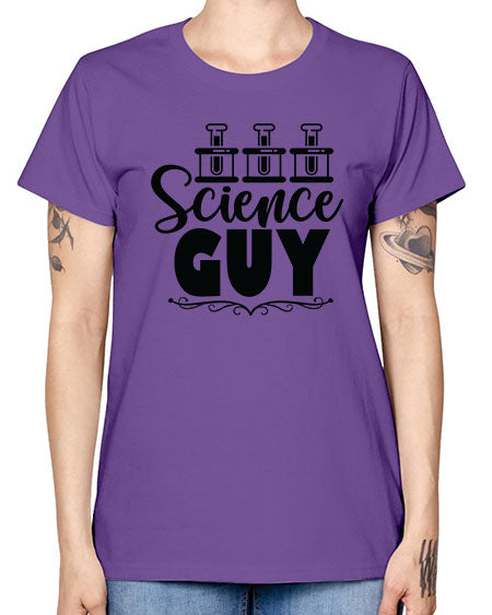 Science Guy 118# - general science -  Missy T-Shirt