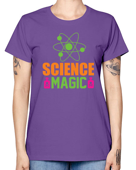 Science Magic 68# - general science -  Missy T-Shirt