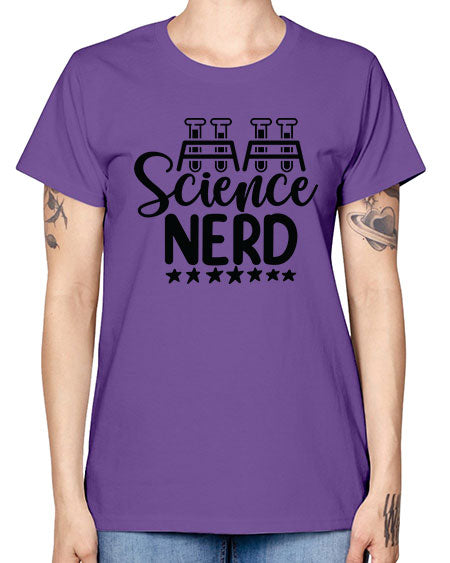 Science Nerd 58# - general science -  Missy T-Shirt