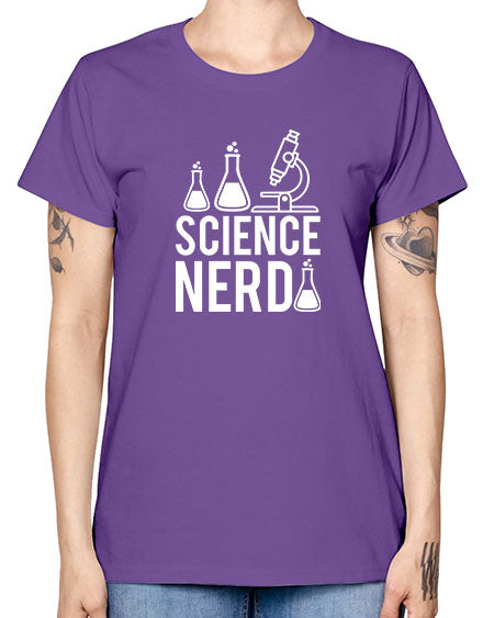 Science Nerd 61# - general science -  Missy T-Shirt