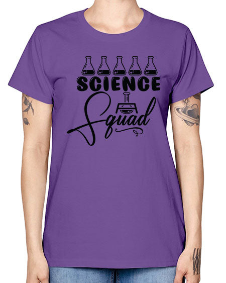 Science Squad 55# - general science -  Missy T-Shirt